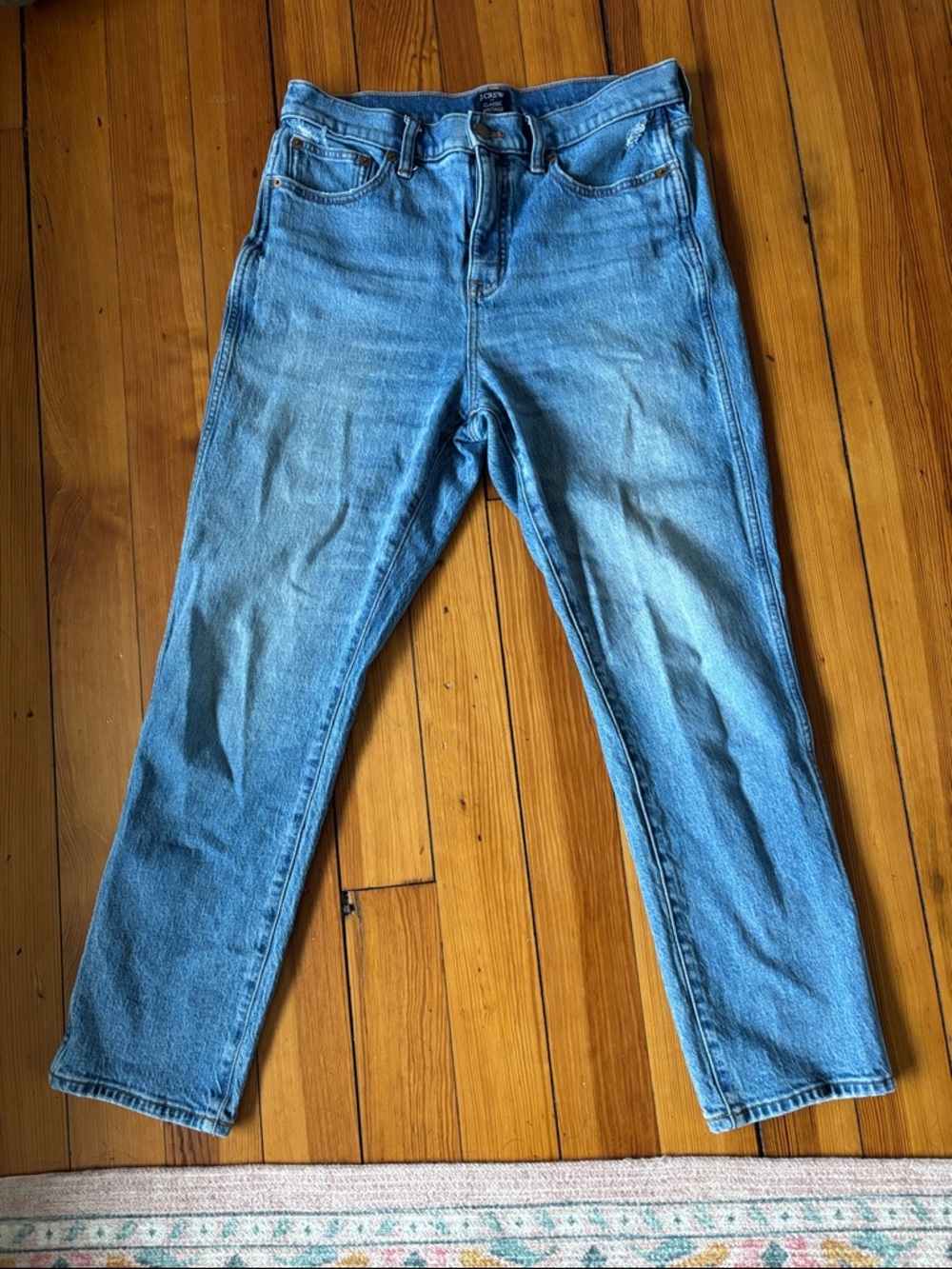J. Crew Classic Vintage Blue Denim Jeans